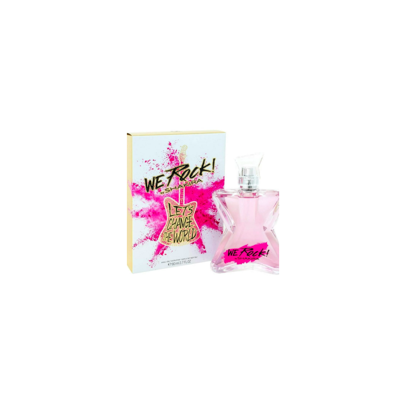 Agua de Tocador Shakira We Rock Dama 80 ml