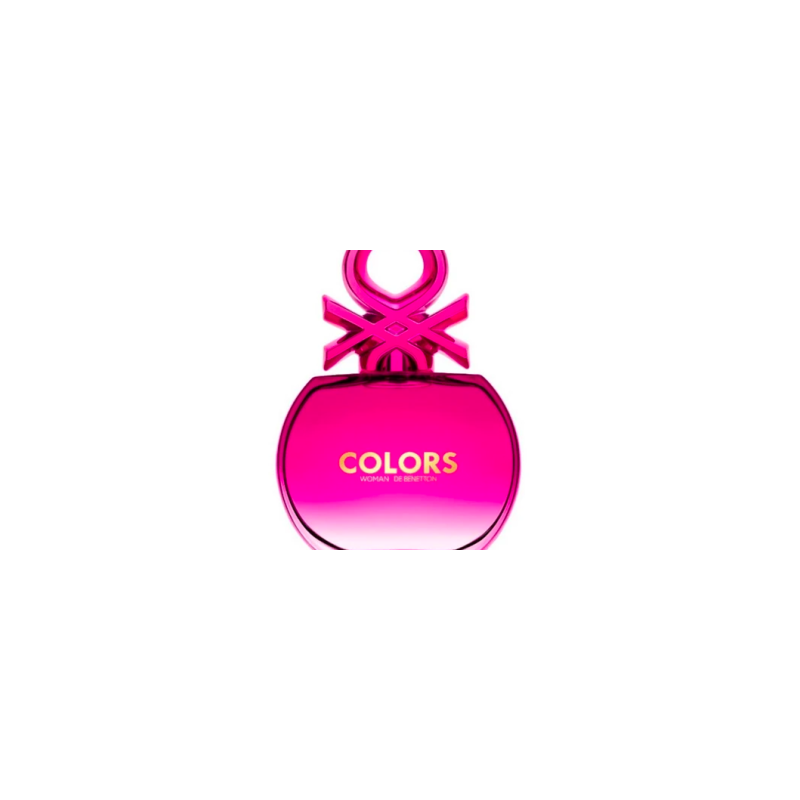Colors Pink Woman Benetton Edt 80Ml Mujer Tester