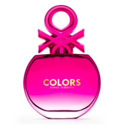 Colors Pink Woman Benetton Edt 80Ml Mujer Tester