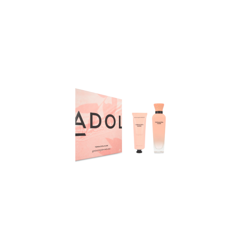 Set Adolfo Dominguez Terracota Musk 3 piezas
