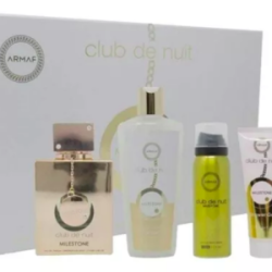 Set Armaf Club De Nuit Milestone 105 Ml Edp 4 Pzas