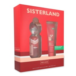 Set Benetton Sisterland Red Rose 2Pzs