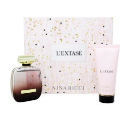 Set Nina Ricci l´extase 2pzs 80ml edp spray/ body lotion 100ml.