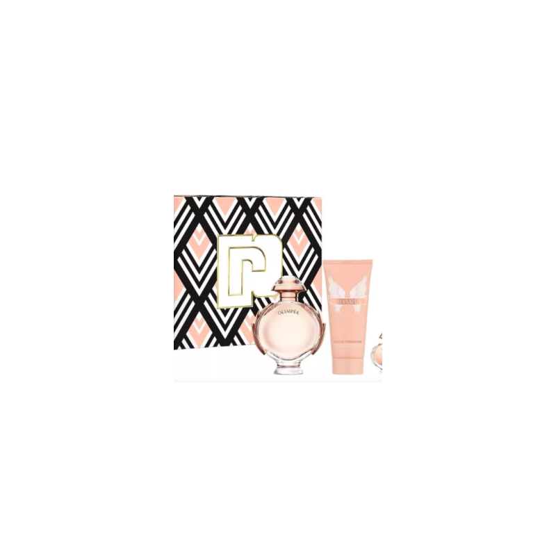 Set Olympea 3 Piezas 80ml Eau De Parfum De Paco Rabanne