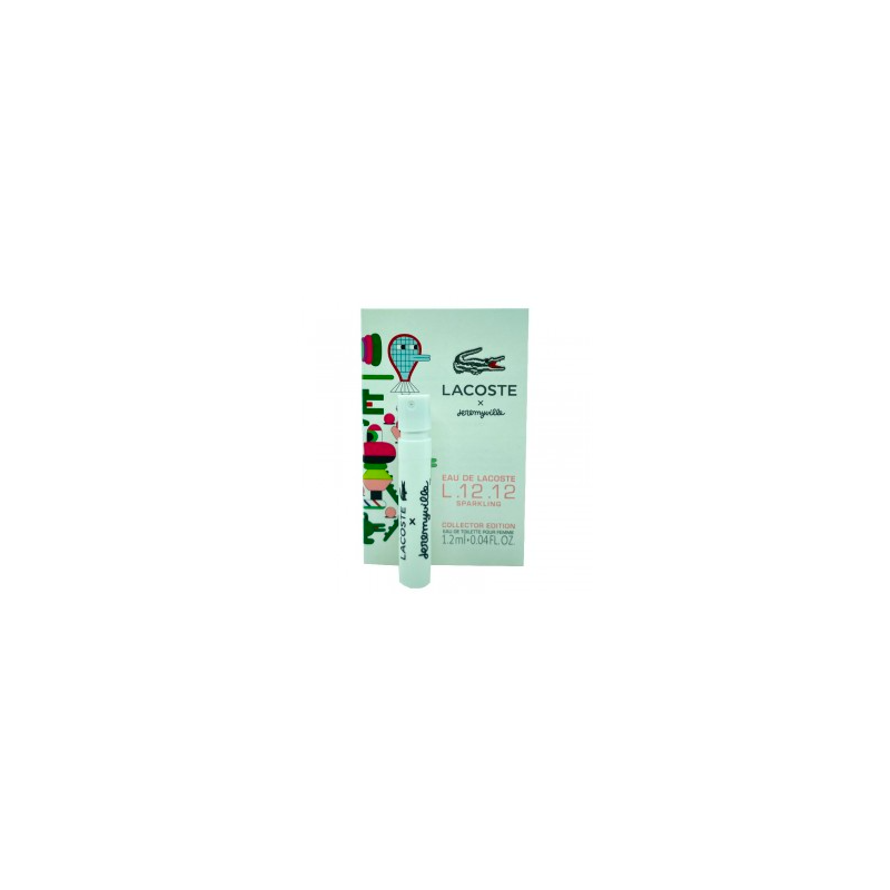 VIAL LACOSTE SPARKLING JEREMYVILLE 12PZS 1.2ML EDT SPRAY C/U