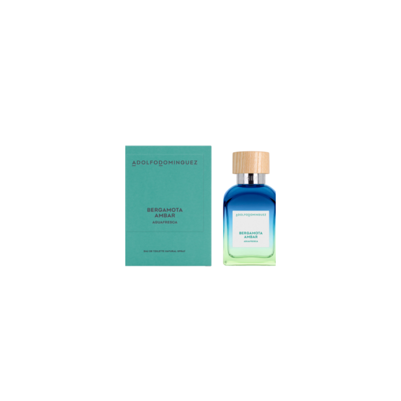 ADOLFO DOMINGUEZ Perfume Agua Fresca Bergamota Ámbar, Eau de Toilette 120 ml para Hombre