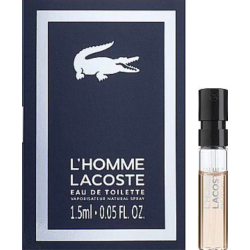 6 VIAL LACOSTE L’HOMME 20PZS 1.5ML EDT SPRAY C/U