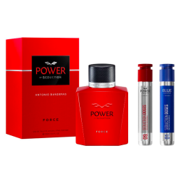 Antonio Banderas Power Of Seduction Force Set para Caballero Perfume EDT 100ML + Power Of seduction EDT 30ML + Blue Seduction ED