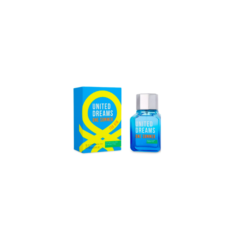 Benetton one summer for him 100 ml edt spray.