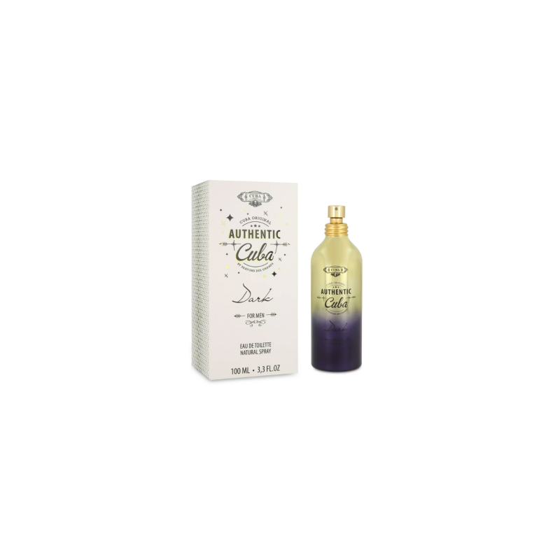 Cuba Authentic Dark agua de tocador 100ml Hombre