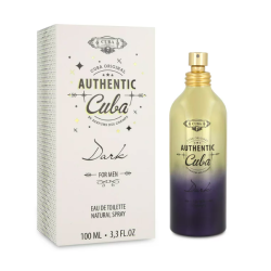 Cuba Authentic Dark agua de tocador 100ml Hombre
