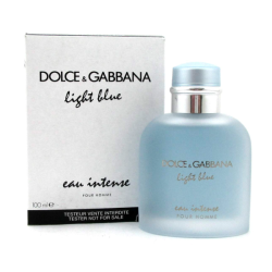 Dolce&Gabbana – Eau de Parfum en espray para hombre, color azul claro, 100ml Tester