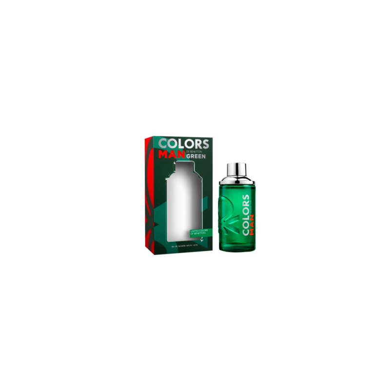 Eau de toilette Benetton Colors Man Green para hombre