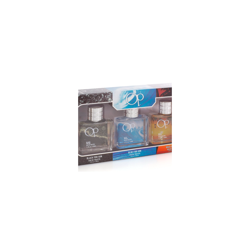 Ocean Pacific colección de regalo de fragancia de 3 piezas para hombre