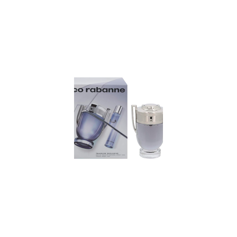 Paco Rabanne Invictus 2 pzas travel set,  Edt