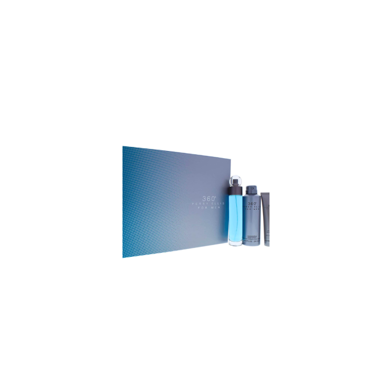 Perfume Perry Ellis 360 Tradicional Set para hombre