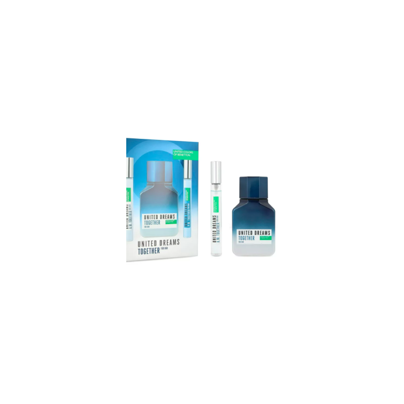 Set Benetton United Dreams Together For Him 3Pzs Benetton 100Ml