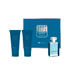 Set de fragancia Ferrioni Deep Blue para hombre