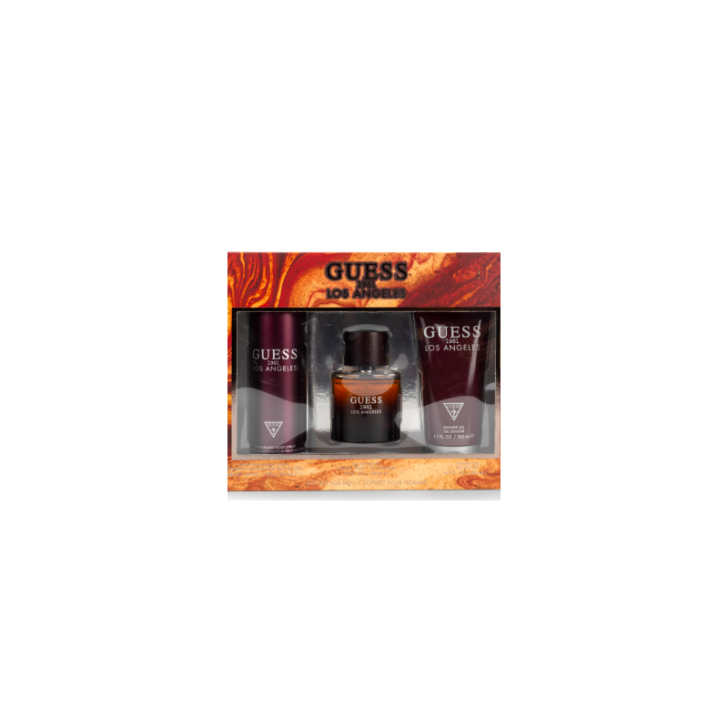 Set de fragancia Guess 1981 Los Angeles para hombre