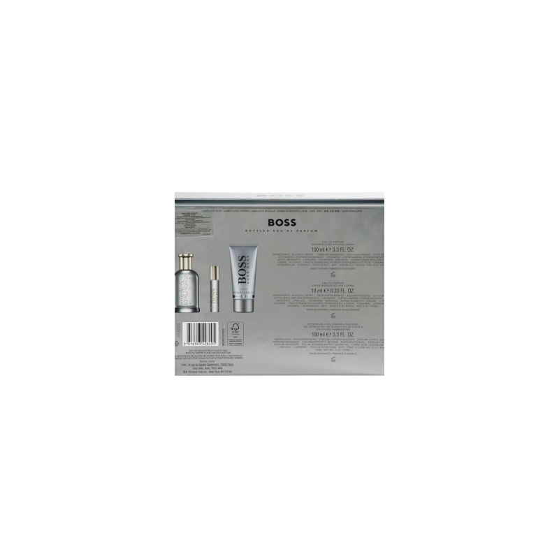 Set Fragancia Hugo Boss Bottled 3 Piezas 100ml EDP + Shower Gel 100ml+10ml EDT