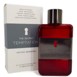 TESTER ANTONIO BANDERAS THE SECRET TEMPTATION HOMBRE EDT 100ML