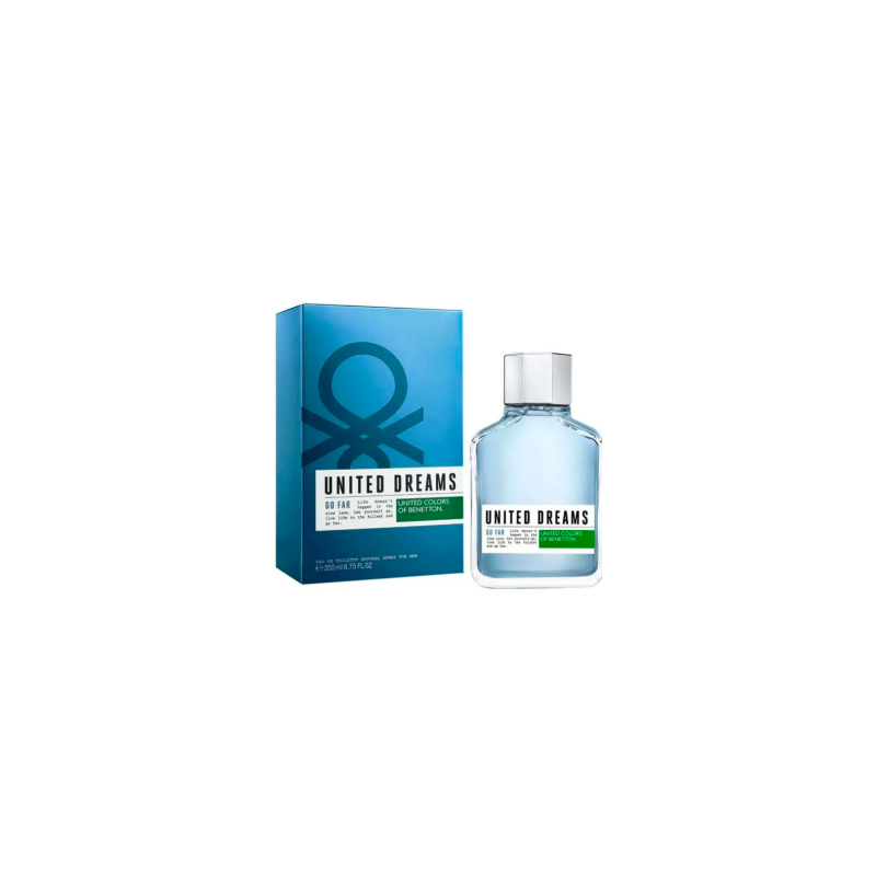 UNITED DREAMS BENETTON GO FAR 200 ML EDT CABALLERO