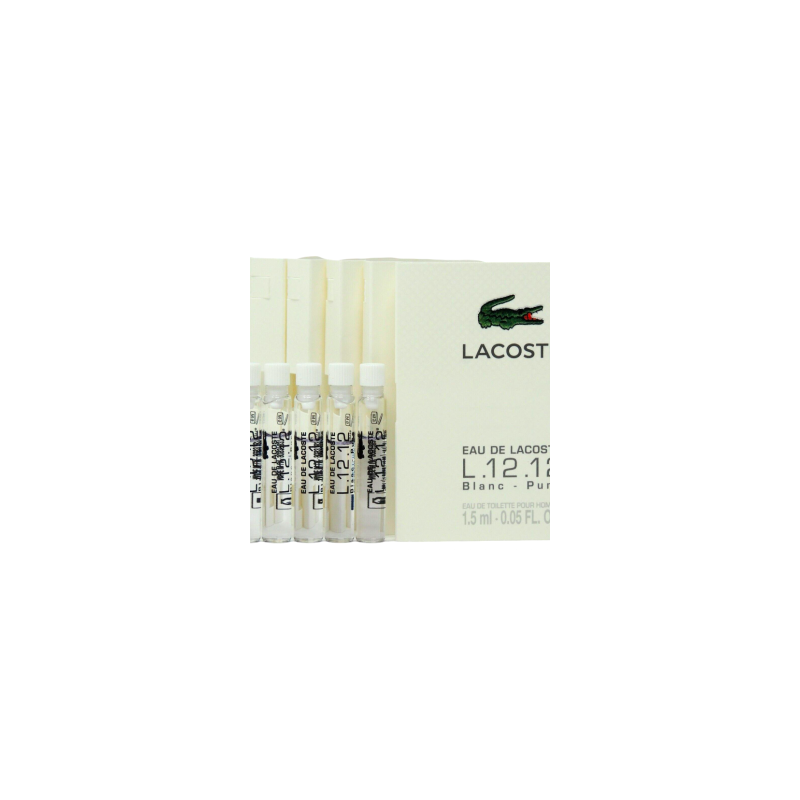 VIAL LACOSTE BLANC 20PZS 1.5ML EDT C/U