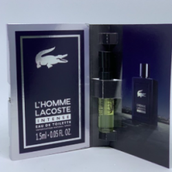 VIAL LACOSTE L’HOMME INTENSE 20PZS 1.5ML EDT SPRAY C/U