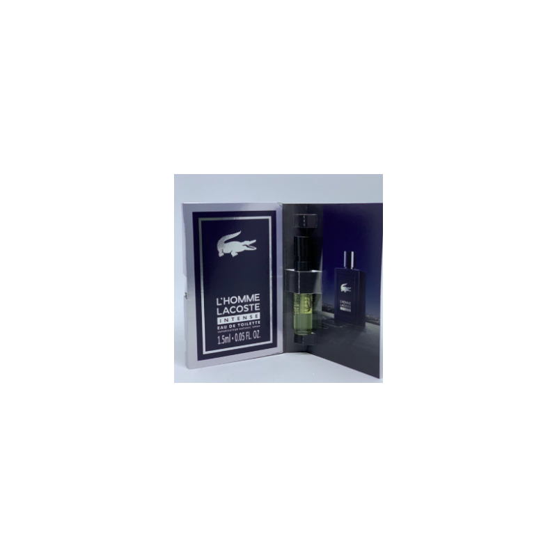 VIAL LACOSTE L’HOMME INTENSE 20PZS 1.5ML EDT SPRAY C/U