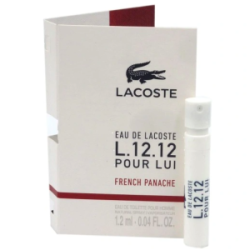 VIAL LACOSTE POUR LUI FRENCH PANACHE 12PZS 1.2ML EDT SPRAY C/U
