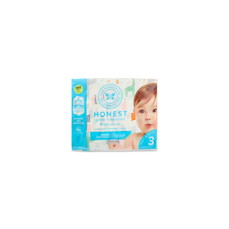 BABY CARE PAÑALES ETAPA 3 JIRAFAS 27PZS HONEST CARE