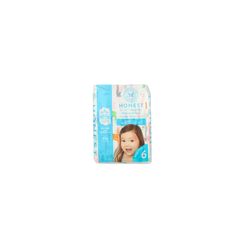 HONEST CARE Baby Care Pañales Etapa 6 Jirafas 18Pzs