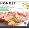 Honest Care Pañales Pandas Etapa 6  18 piezas