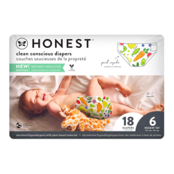 Honest Care Pañales Pandas Etapa 6  18 piezas